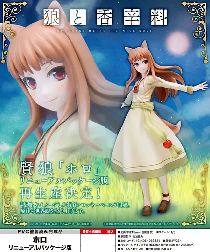 Фігурка Kotobukiya Вовчиця і прянощі Холо Spice And Wolf Holo 21 см K SW H 21 - фото 6