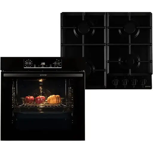 Духова шафа + газова поверхня Gorenje BO6735E05B + GTW641EB - фото 1