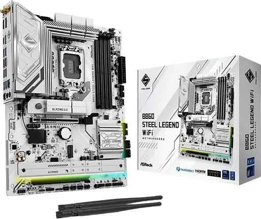Материнська плата ASRock B860 Steel Legend Wi-Fi LGA 1851 (B860 Steel Legend WiFi)