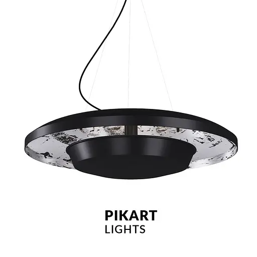 Люстра Solar/Moon eclipse, PikArt арт. 5052 Срібний - фото 2