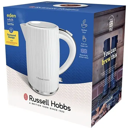 Чайник Russell Hobbs Eden 27360-70 белый - фото 7