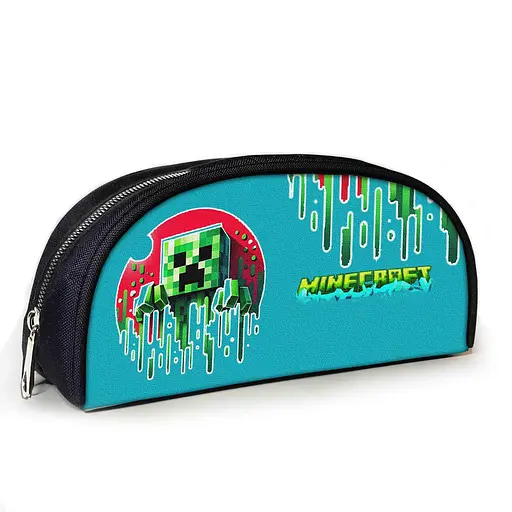 Пенал шкільний Minecraft Кріпер 23х10х8 см з принтом для хлопчика (02846)