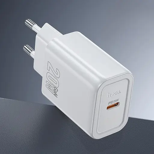 Зарядний пристрій Hoco N60 Type-C PD білий - фото 2