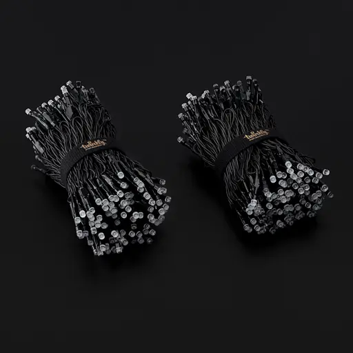Twinkly Smart LED Гірлянда Twinkly Strings RGB 400, Gen II, IP44, довжина 32м, кабель чорний - фото 4