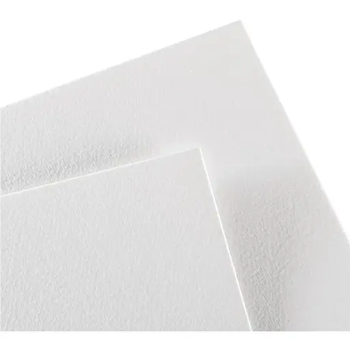 Бумага для акварели MONTVAL 55×75см 300г/м2 белая натуральная среднее зерно Canson