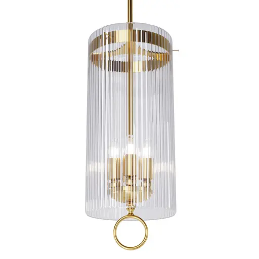 Люстра "Facet", PikArt арт. 22323 Золотий - фото 1