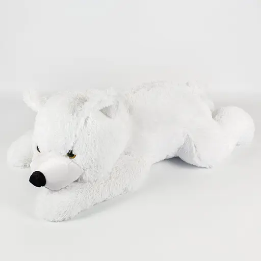М'яка іграшка Ведмідь Соня білого кольору 76см