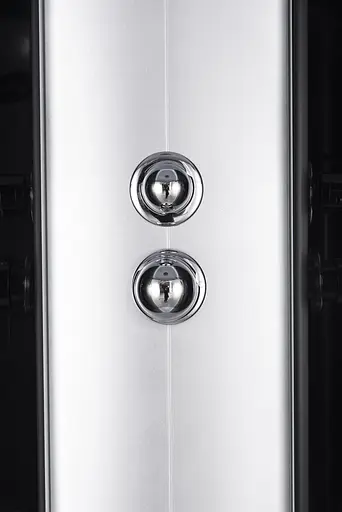 Душевой бокс без гидромассажа Mixxus Strong SB02-90x90x215-FB Satin с низким поддоном MI6886, Хром матовый, матовый, хром матовый - фото 8