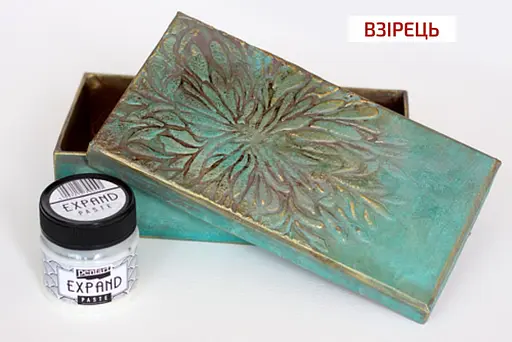 Паста Pentart з ефектом об'єму Біла 50 мл - фото 3