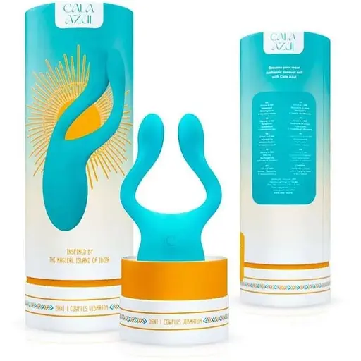 Вибратор для пар Cala Azul Dani I Couples Vibrator - фото 10