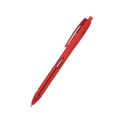 Набір ручок кулькова автом. Unimax Aerogrip червона (UX-136-06)