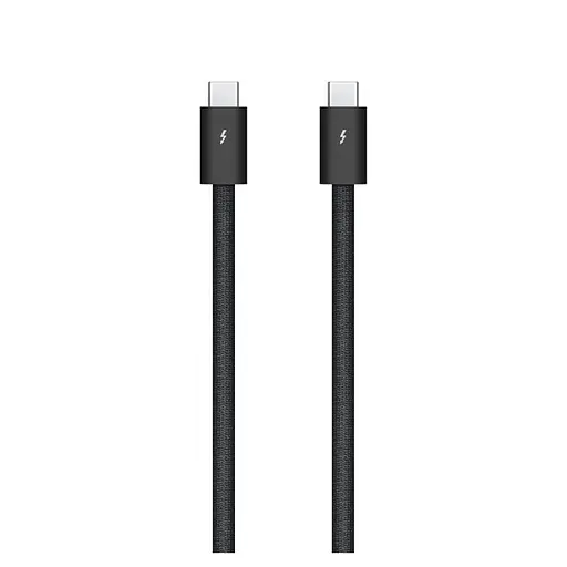 Кабель APPLE Thunderbolt 4 (USB-C) PRO 1 м черный (MU883)
