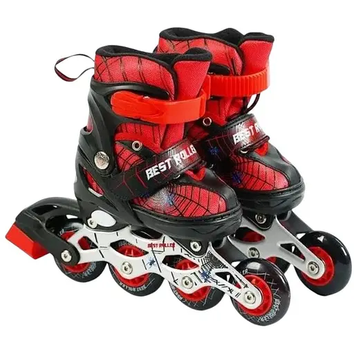 Дитячі ролики Best Roller р. 26-28 червоні (11577-XS)