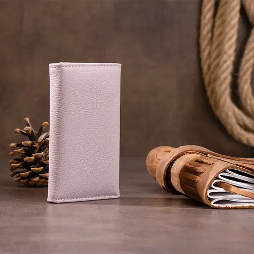 Жіночий шкіряний гаманець-ключниця ST Leather 12.3х7.3х1 см acs0015810 - фото 7