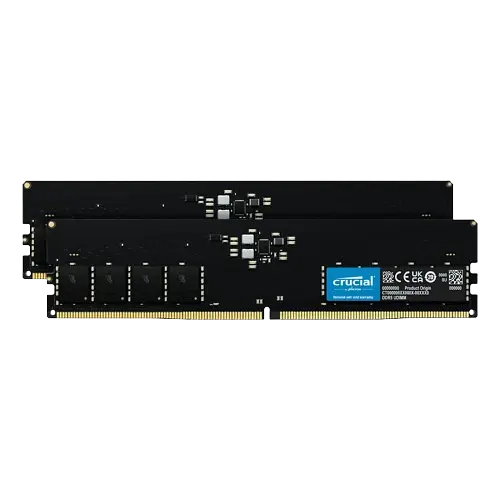 Оперативная память Crucial 32GB (2x16GB) DDR5 5600MHz (CT2K16G56C46U5) - фото 1