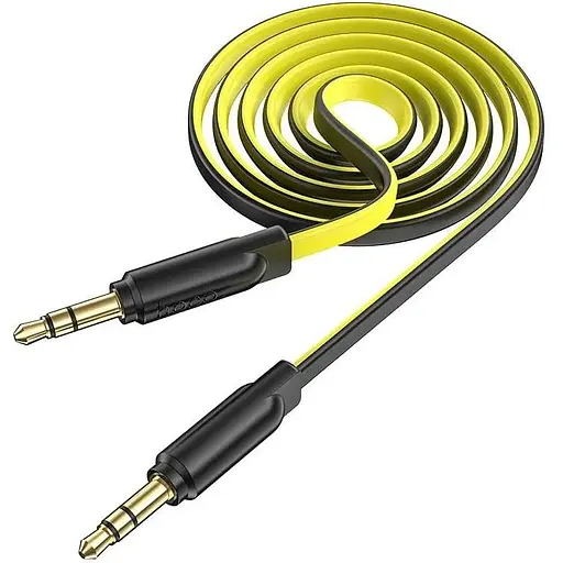 Кабель Hoco AUX audio cable UPA16 1 м жовтий - фото 9