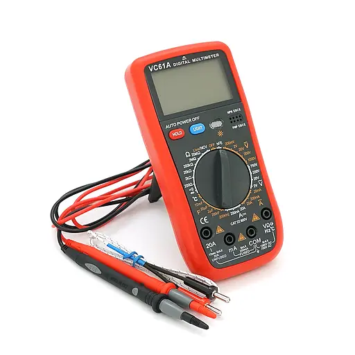 Мультиметр VC-61A, Измерение: V, A, R, 200г, 315*189*91mm, Q5 - фото 1