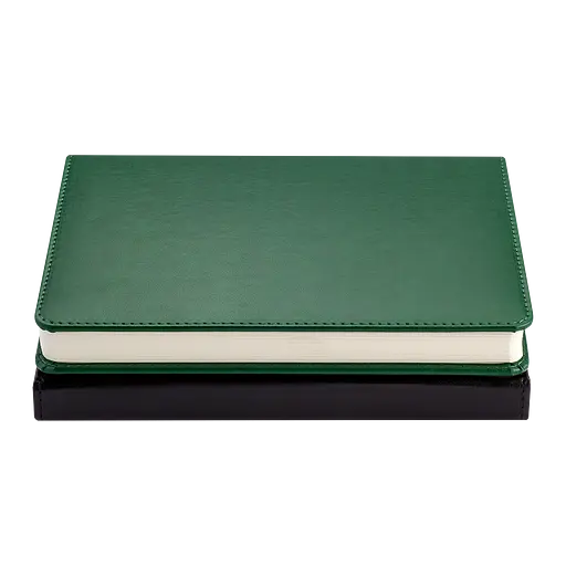 Щоденник недатований Buromax Prime A5 штучна шкіра/поролон 336 сторінок зелений (BM.20380-04) - фото 5