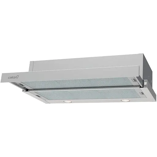 Вытяжка Cata телескопическая 70 см 600 м.куб/год TF-2003 Duralum 700 нержавеющая сталь