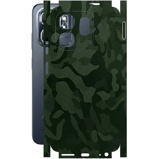 Захисна плівка StatusSKIN для Infinix Hot 50i X6531 Корпус Вініл Камуфляж зелений