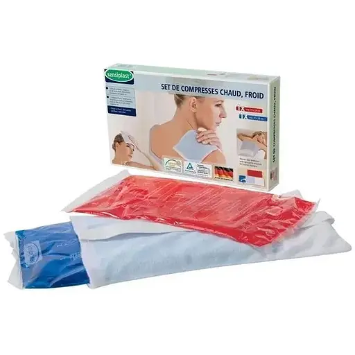 Компрес Sensiplast гелевий охолоджуючий і зігріваючий вкладиші 15x28 см - фото 1