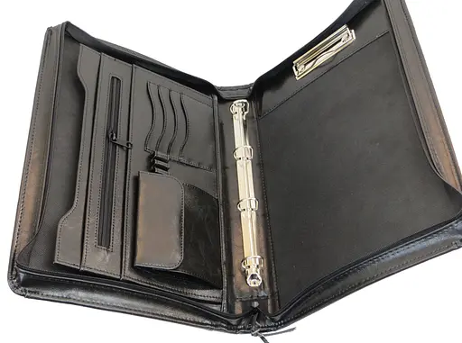 Чоловічий діловий портфель JPB 26,5х37,5х6 см acs0017887 - фото 6