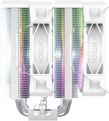 Кулер для процесора MONTECH NX600 ARGB White (NX600 ARGB (W)) - фото 3