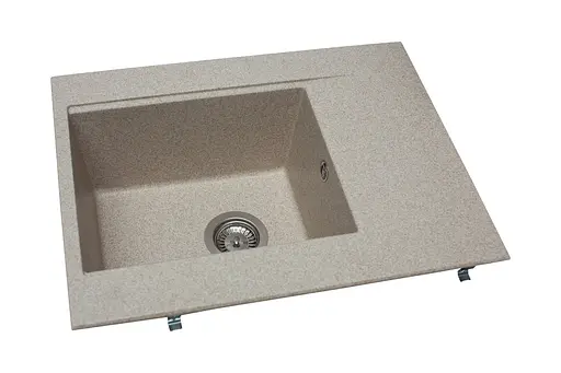 Кухонная мойка гранитная Miraggio Bodrum 650 sand 649x500x220 00206904, Sand - фото 2