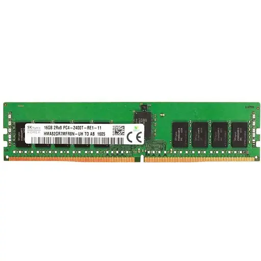 Оперативна пам'ять Hynix DDR4 16GB 2400 MHz ECC Registered (HMA82GR7MFR8N‐UH) Б/В