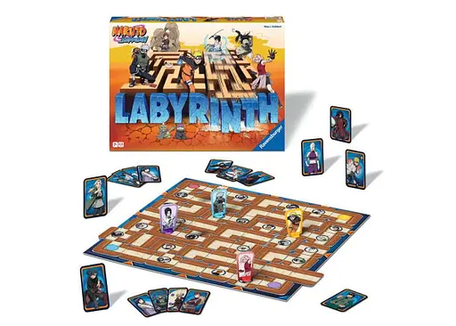 Настольная игра Ravensburger Сумасшедший лабиринт. Наруто: Ураганные хроники (Das verruckte Labyrinth - Naruto Shippuden) (англ.) (PS204) - фото 4