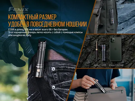 Ліхтар ручний Fenix E28R - фото 9