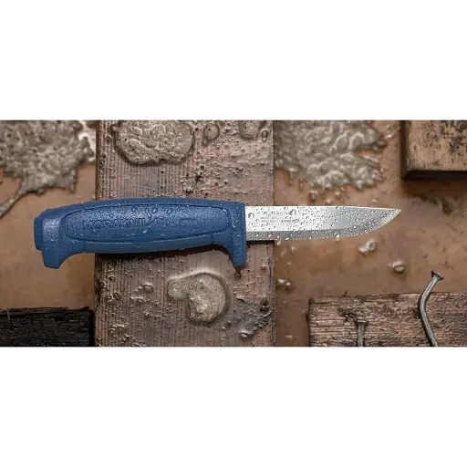 Нож Morakniv Basic 546 Blue - фото 4