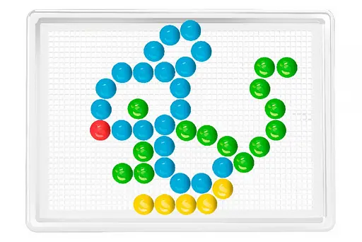 Детская развивающая мозаика 3381TXK, 140 фишек - фото 4