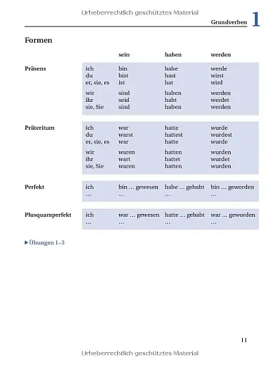 Grundstufen-Grammatik: Grammatik mit integriertem Losungsschlussel - фото 10
