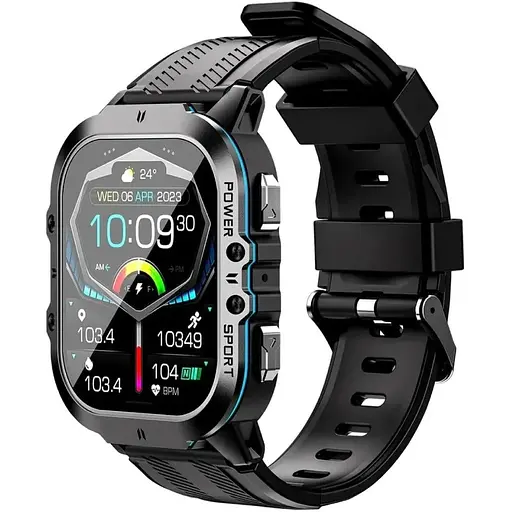 Часы Oukitel BT20 Black-blue - фото 3