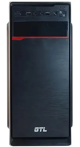 Корпус GTL T1668 Black, (T1668) без блока питания - фото 3