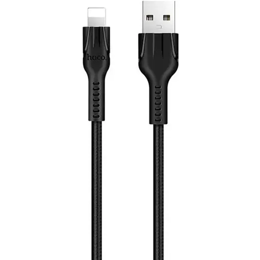 Кабель Hoco U31 Benay Lightning charging cable Чорний