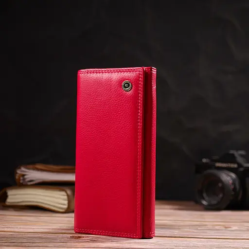 Жіночий шкіряний гаманець Boston 18.5х9х3 см acs0025553 - фото 5