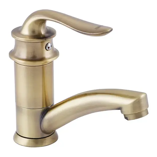 Смеситель для умывальника Zerix Z45219-2B ZX0460 Бронза - фото 1