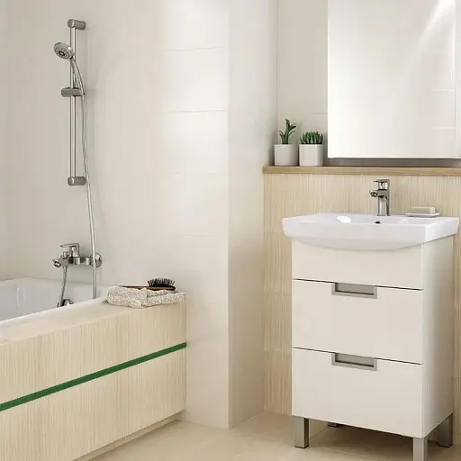 Комплект змішувачів для ванної кімнати Cersanit Vero B246 з душовим набором Senti (S601-126) 30412 - фото 8