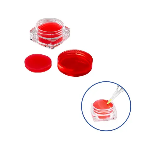 Аксесуари Клей-гель для алмазної мозаїки Квадрат Малиновий A-Toys - фото 1