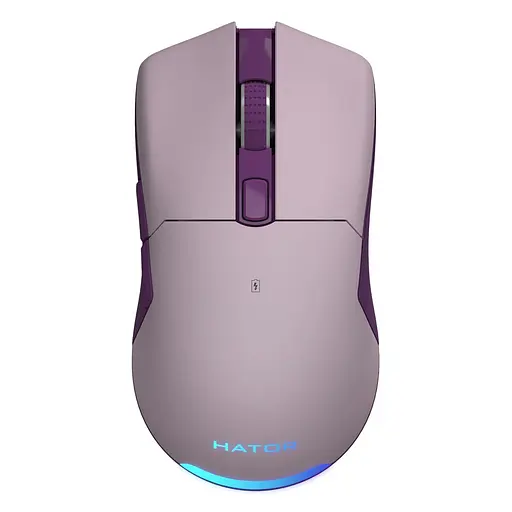 Беспроводная мышь HATOR Pulsar 2 PRO Wireless Lilac (HTM-534) Б/у - фото 1