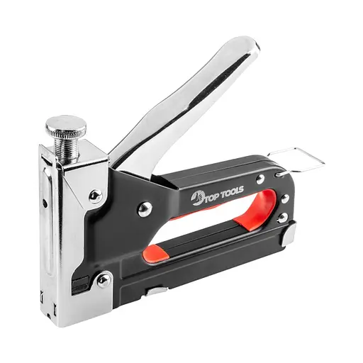 Степлер будівельний Top Tools + антистеплер 6-14 мм, тип скоб J/53 (41E915) - фото 2