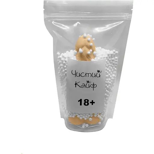 Крафтовое мыло член с присоской Чистий Кайф Brown Size L - фото 4