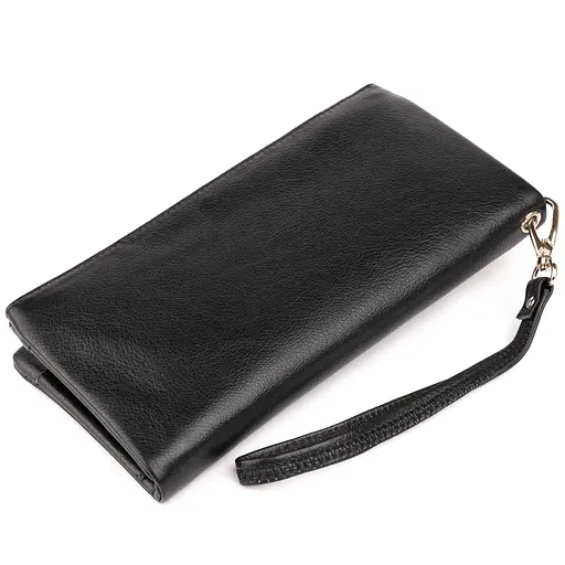 Женский кожаный кошелек-клатч ST Leather 20.8х10х2 см acs0015268 - фото 2