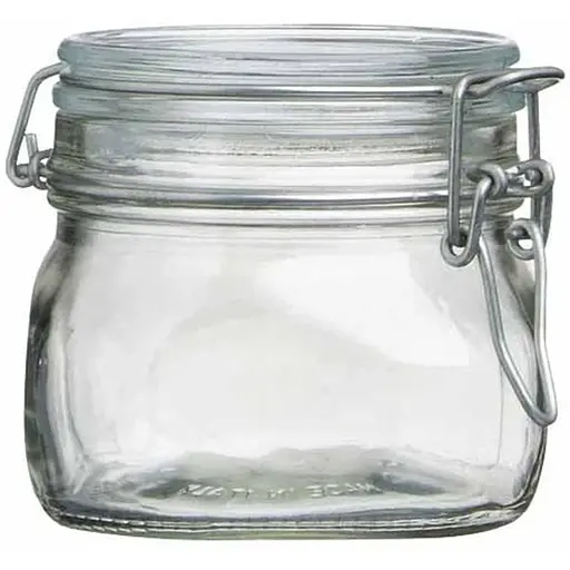 Ємність Vittora скляна з бугельним замком 450 мл VT-7445 (124990)