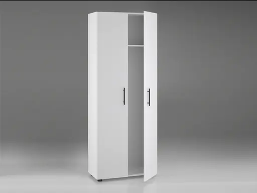 Шафа гардеробна з висувною штангою ОП-901 Orange-Line 700х347х1825 Білий - фото 2