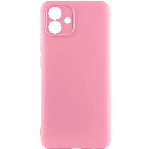 Чехол Getman TPU Liquid Silk Full Camera для Samsung Galaxy A05 Розовый/Pink
