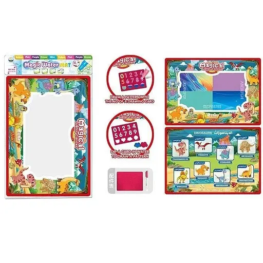 Текстильна водна розмальовка Z189-4E Різнокольоровий - фото 1