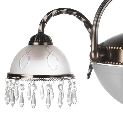 Люстра подвесная Brille классическая E27 60W G (BKL-446S/5) - фото 3